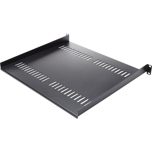 Vented 1U Rack Shelf - 16 in. Deep - 1U Vented Rack Shelf - Add a sturdy 1U vented rack shelf into almost any server rack 