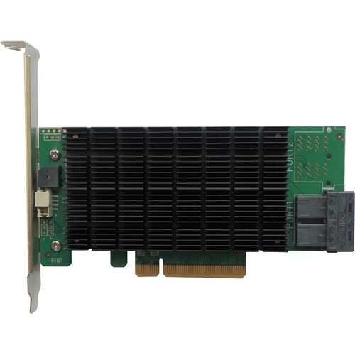 HighPoint RocketRAID 3720C SAS Controller - 12Gb/s SAS - PCI Express 3.0 x8 - Plug-in Card - RAID Supported - 0, 1, 5, 6, 