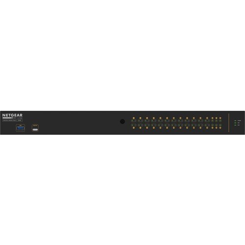 Netgear M4250-26G4F-PoE+ AV Line Managed Switch - 24 Ports - Manageable - 3 Layer Supported - Modular - 4 SFP Slots - 35.8