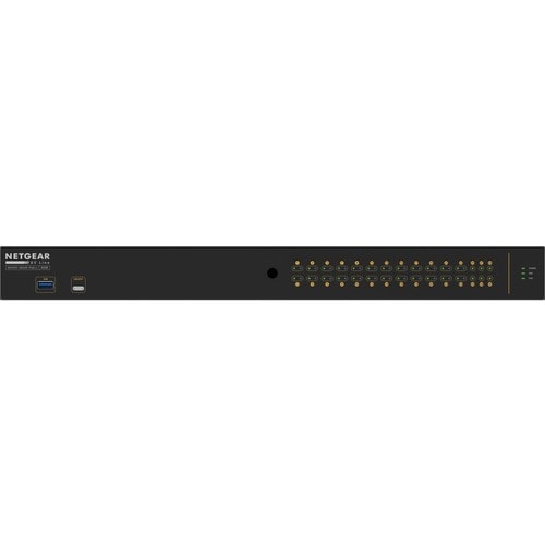 Netgear M4250-26G4F-PoE++ AV Line Managed Switch - 24 Ports - Manageable - 3 Layer Supported - Modular - 4 SFP Slots - 48.