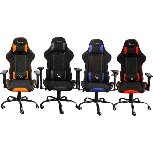 Sillón de Juego XZEAL XZ25 - Espuma, Metálico, Acero - Naranja