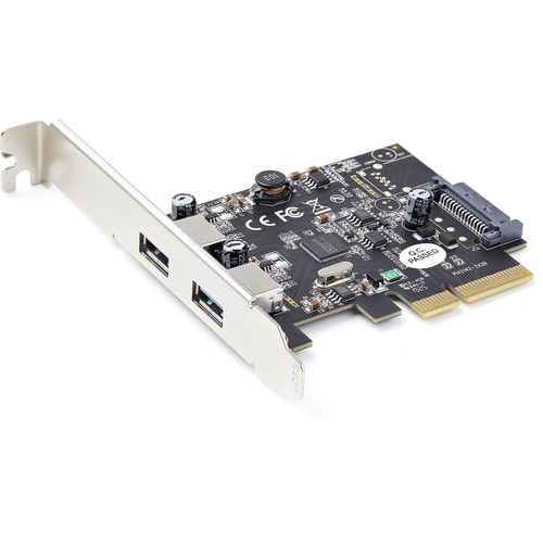 StarTech.com USB 3.1 Card - PCI Express 3.0 x4 - Plug-in Card - 2 USB Port(s) - 2 USB 3.1 Port(s) - UASP Support - PC, Lin