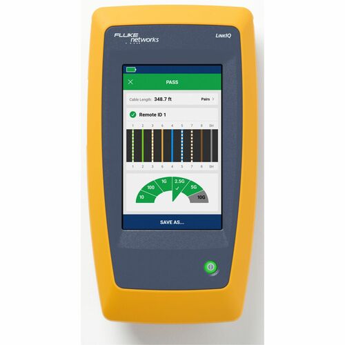 Fluke Networks LinkIQ Industrial Ethernet Cable+Network Tester - Cable Testing, Network Testing, Wiremap, Open Circuit Tes