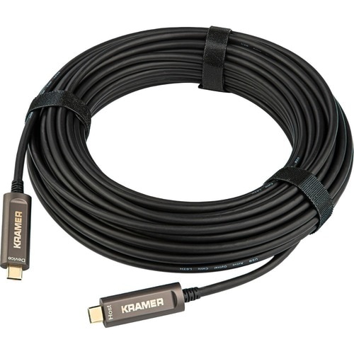 Kramer SuperSpeed+ CLS-AOCU31/CC-35 10.67 m Hybrid Fiber Optic Data Transfer Cable - Cable for Camera, Printer - First End