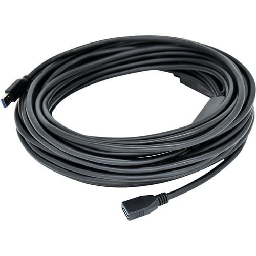 Kramer CA-USB3/AAE-35 10.67 m USB Data Transfer Cable for Camera, Printer, Webcam, Keyboard, Mouse - First End: 1 x USB 3.