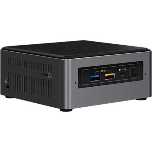 Intel NUC NUC7PJYHN Barebone System - Mini PC - Socket BGA-1090 - Pentium Silver J5040 2 GHz Quad-core (4 Core) - Intel Ch