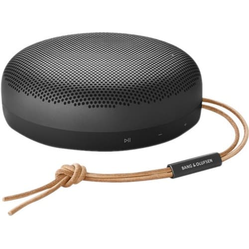 B&O Beosound A1 2nd Gen Portable Bluetooth Speaker System - 60 W RMS - Alexa Supported - Anthracite Oxygen - Wall Mountabl