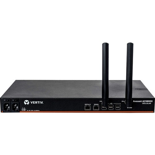 Vertiv Avocent ACS8000 Cellular Serial Console | 16 port Console Server - | Cellular Support| In-band and Out-of-band Conn