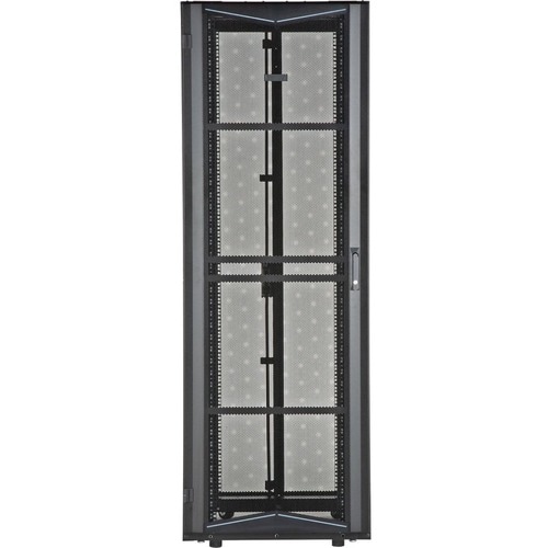 Panduit FlexFusion Cabinet - For Patch Panel, LAN Switch, Server, PDU - 48U Rack Height x 19" (482.60 mm) Rack Width - Flo