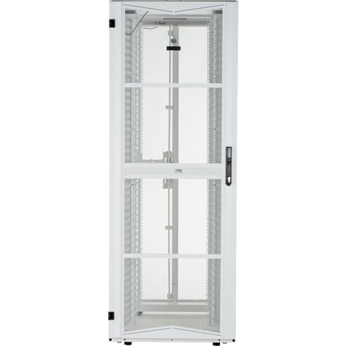 Panduit FlexFusion Cabinet - For Patch Panel, LAN Switch, Server, PDU - 48U Rack Height x 19" (482.60 mm) Rack Width - Flo