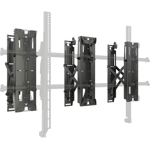 Chief Fusion Wall Mount for Storage Box - Black - 55" to 100" Screen Support - 249.12 lb (113000 g) Load Capacity