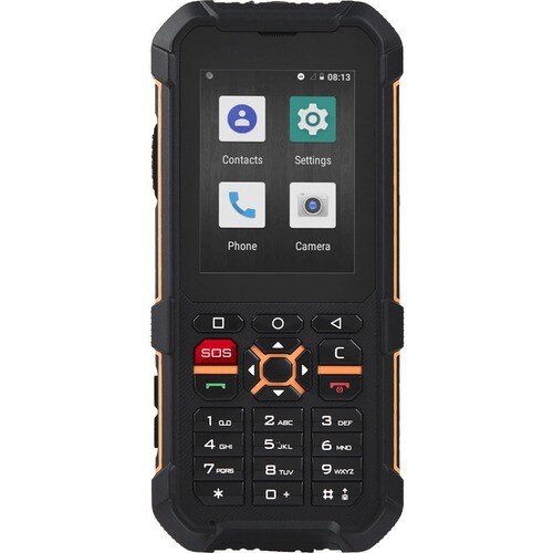 Smartphone RugGear RG170 8 GB - 4G - 6,1 cm (2,4") QVGA 240 x 320 - Cortex A53Quad core (4 Core) 1,50 GHz - 1 GB RAM - Ner
