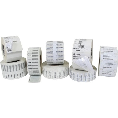 LABEL SYNTHETIC 60X25MM TT RFID COATED ADHESIVE 400/ROLL 1/BOX