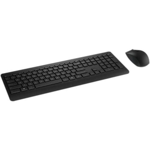 KIT MOUSE TECLADO MICROSOFT SEM FIO 900 USB PRETO