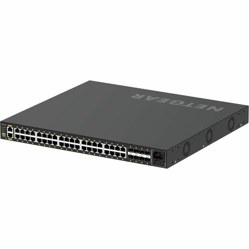 Netgear AV Line M4250 M4250-40G8F-PoE+ 40 Ports Manageable Ethernet Switch - Gigabit Ethernet, 10 Gigabit Ethernet - 10/10