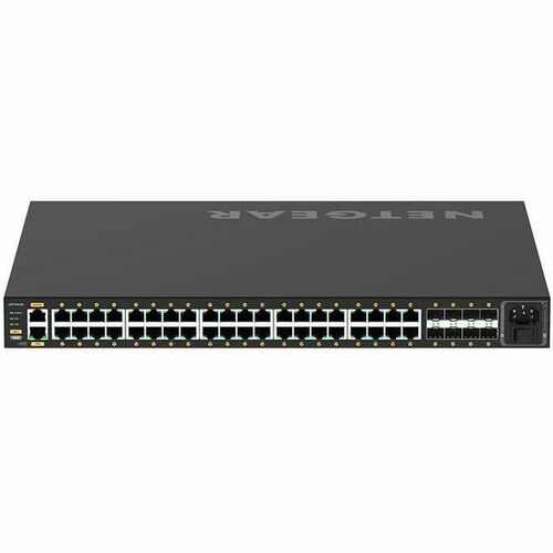 Netgear AV Line M4250 M4250-40G8XF-PoE+ 40 Ports Manageable Ethernet Switch - Gigabit Ethernet, 10 Gigabit Ethernet - 10/1