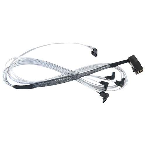 Microchip Adaptec 80 cm Cabo de transferência de dados - Cable for Disco rígido, Painel traseiro - Cabo de ventilação