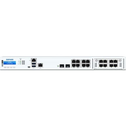 Sophos XGS 2100 Network Security/Firewall Appliance - 8 Port - 10/100/1000Base-T - Gigabit Ethernet - No - 8 x RJ-45 - 3.0