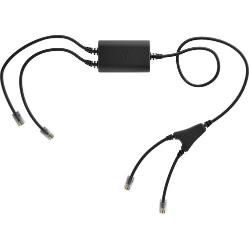 EPOS CEHS-AV 05 1,03 m RJ-45/RJ-9/RJ-14 Telefonkabel - Cable for Telefon, Elektronischer Hook-Switch, Headset, IP-Telefon 