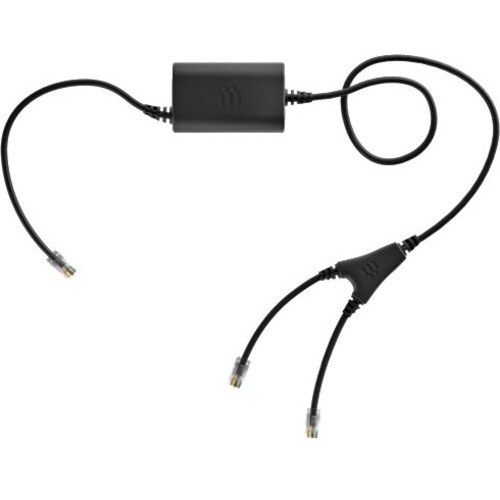 EPOS 1,50 m RJ-45/RJ-9 Telefonkabel - Cable for Telefon, Headset, Elektronischer Hook-Switch