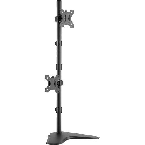 V7 DS1FSDS Monitor Stand - 25.4 cm (10") to 68.6 cm (27") Screen Support - 15.80 kg Load Capacity - 90.4 cm Height x 27.9 