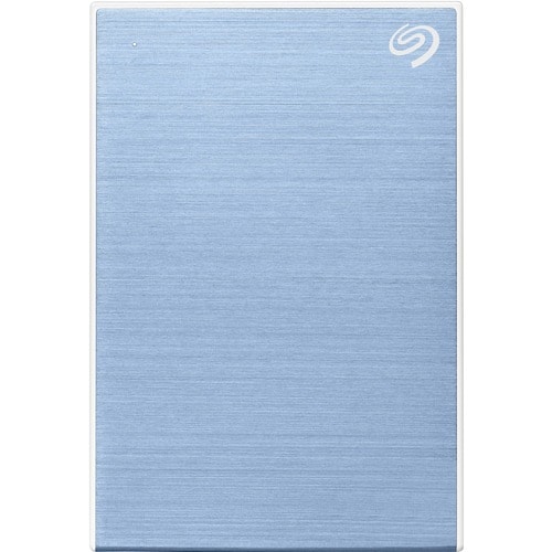 Seagate One Touch STKY1000402 1 TB Portable Hard Drive - External - Light Blue - Desktop PC, MAC Device Supported - USB 3.