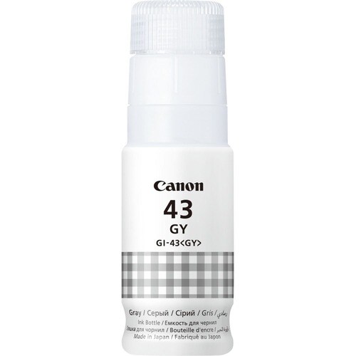 Canon GI-43GY Refill Ink Bottle - Grey - Inkjet - 1 Pack