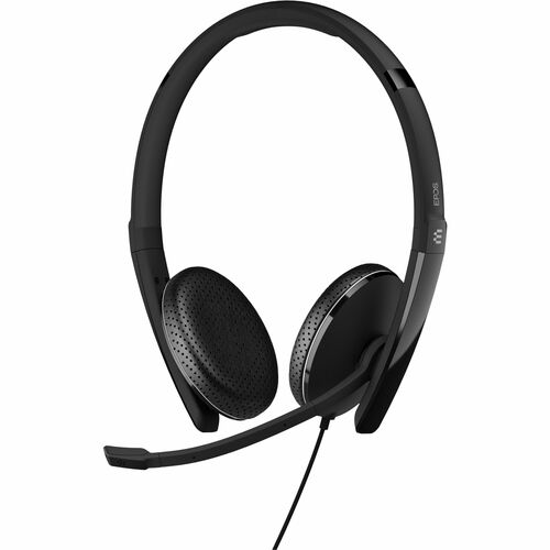 EPOS ADAPT 165 USB-C II Wired On-ear Stereo Headset - Black - Binaural - 20 Hz to 20 kHz - 231.2 cm Cable - Noise Cancelin