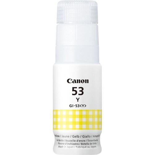 Canon GI-53Y Refill Ink Bottle - Yellow - Inkjet - 8000 Pages
