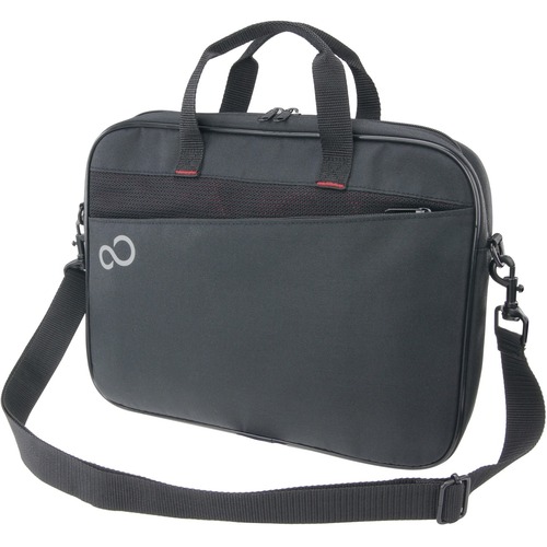 Fujitsu Top Estojo de transporte para 35.6 cm (14") Notebook - Interior absorvente de choque - Tecido, Poliéster, Poliéste
