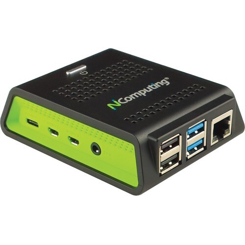 NComputing RX RX420 (HDX) Ultra Small Thin Client - 1 x ARM Cortex A72 Quad-core (4 Core) 1.50 GHz - Broadcom BCM2711 Chip