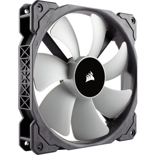 Corsair ML140 140mm PWM Premium Magnetic Levitation Fan - Single Pack - 1 Pack - 5.51" Maximum Fan Diameter - 1 x Fan(s) -
