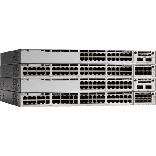 Switch Ethernet Cisco Catalyst 9300 C9300X-12Y Gestibile - 3 Layer supportato - Modular - Fibra ottica - Desktop