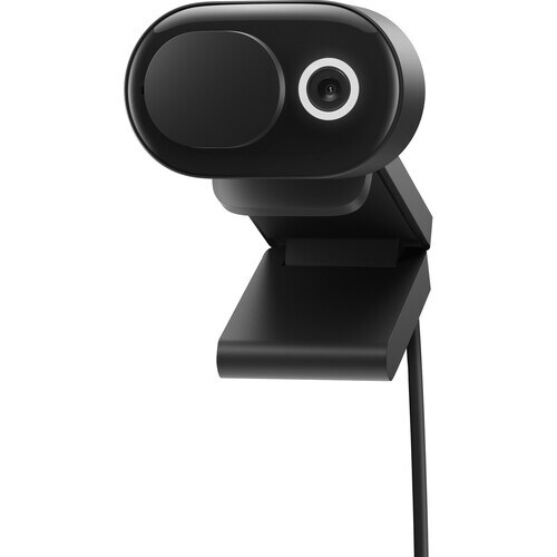 Microsoft - Webcam - 30 fps - Mattschwarz, Poliert Schwarz - USB - 1920 x 1080 Pixel Videoauflösung - Mikrofon - Notebook,