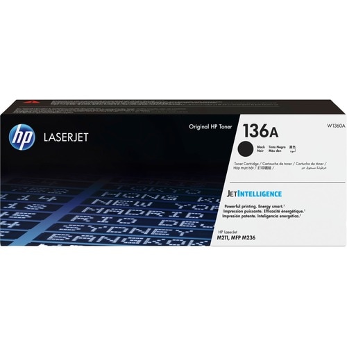 HP 136A Original High Yield Laser Toner Cartridge - Black Pack - 1150 Pages