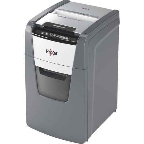 Rexel Optimum Autofeed Shredder 150x Cross Cut - Non-continuous Shredder - Cross Cut - 8 Per Pass - for shredding Paper Cl