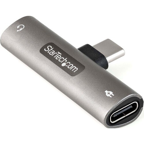 USB C AUDIO + CHARGE ADAPTER 3.5MM HEADSET JACK + PD CHARGING