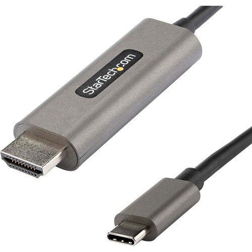 StarTech.com 13ft (4m) USB C to HDMI Cable 4K 60Hz with HDR10, Ultra HD USB Type-C to HDMI 2.0b Video Adapter Cable, DP 1.