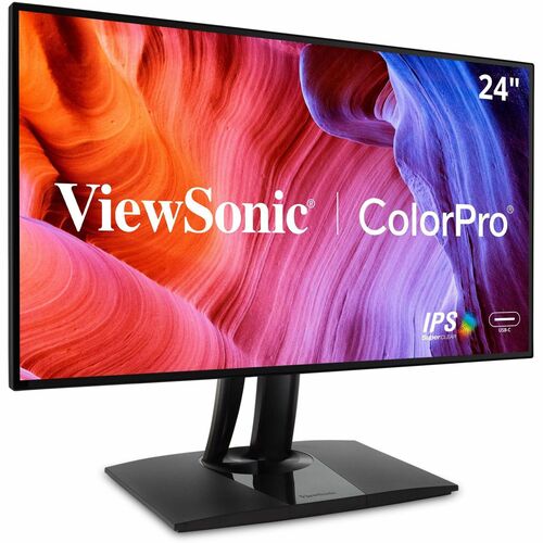 Monitor LED ViewSonic ColorPro VP2468a 24" Class Full HD - 16:9 - 60.5cm (23.8") Viewable - Tecnología conmutación en el m