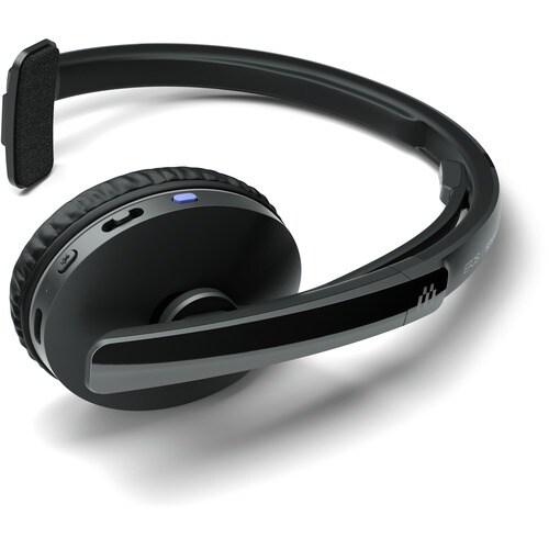 EPOS ADAPT Kabellos Auf den Ohren Mono Headset - Schwarz - Monaural - 2011,7 cm Reichweite - Bluetooth - Geräuschunterdrüc