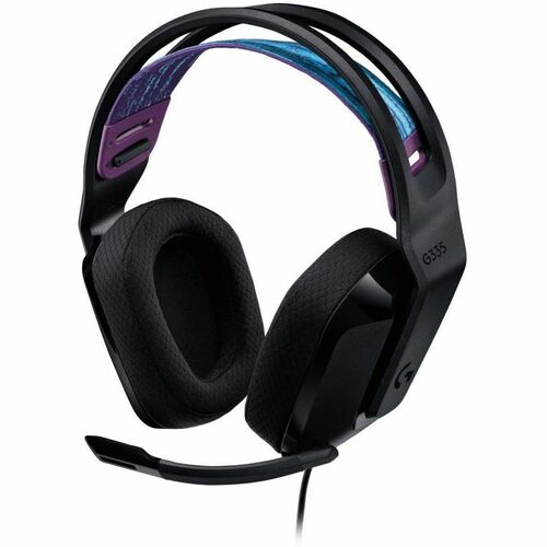 Casque de jeu Logitech - Filaire - Couleur Noir