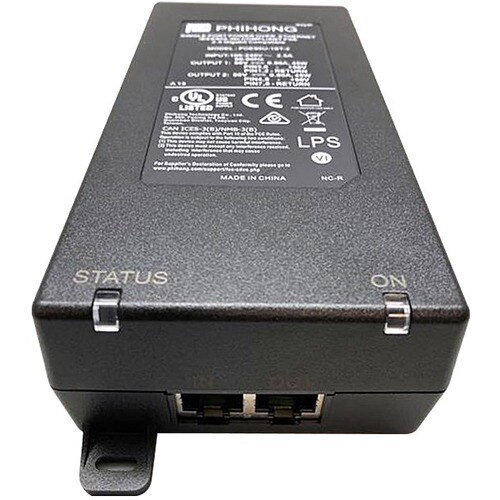 Iniettore PoE CradlePoint - 57 V CC, 1,60 A Uscita - 90 W