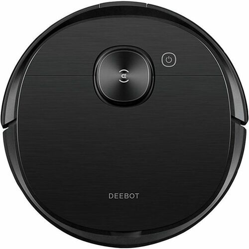 ECOVACS DEEBOT OZMO T8 AIVI Robot Vacuum Cleaner - 420 mL - Brush - Hard Floor, Carpet - Smart Connect - Battery - 67 dB(A