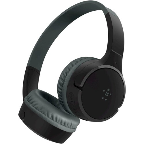 Belkin SOUNDFORM Mini Wired/Wireless On-ear, Over-the-head, Over-the-ear Stereo Headset - Black - Binaural - Ear-cup - 914