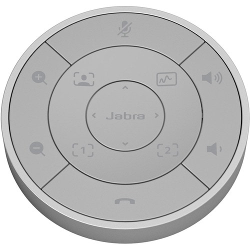 Jabra PanaCast 50 Kabellos Gerätefernbedienung - für Videokonferenzkamera - Bluetooth - 10 m Operating Distance - AkkuGrau