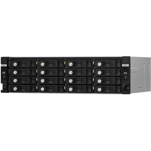 Boîtier Pour Disque Dur QNAP TL-R1620SDC 12Gb/s SAS, SATA/600 - Mini-SAS HD Interface hôte - 3U Montable en rack - Baies é
