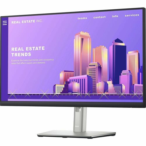 MONITOR 23.8 INCH P2422H 16:9 IPS 1920X1080 60HZ 8MS 250CD-M2 HEIGHT-ADJUSTABLE TILT SWIVEL PIVOT VESA MOUNT100X100 HDMI D