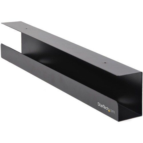 StarTech.com Kabelbündler - Schwarz - Kabelmanagementfach - 114,3 mm Länge - Stahl