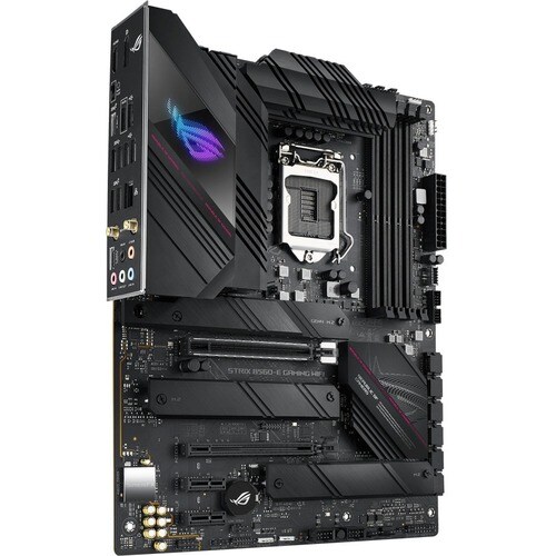 Asus ROG Strix B560-E GAMING WIFI Desktop Motherboard - Intel B560 Chipset - Socket LGA-1200 - Intel Optane Memory Ready -