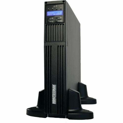 Minuteman EXR1500RT2UNC 1500VA Rack/Tower UPS - 2U Rack/Tower, Wall Mountable - 3.70 Minute Stand-by - 120 V AC Input - 12